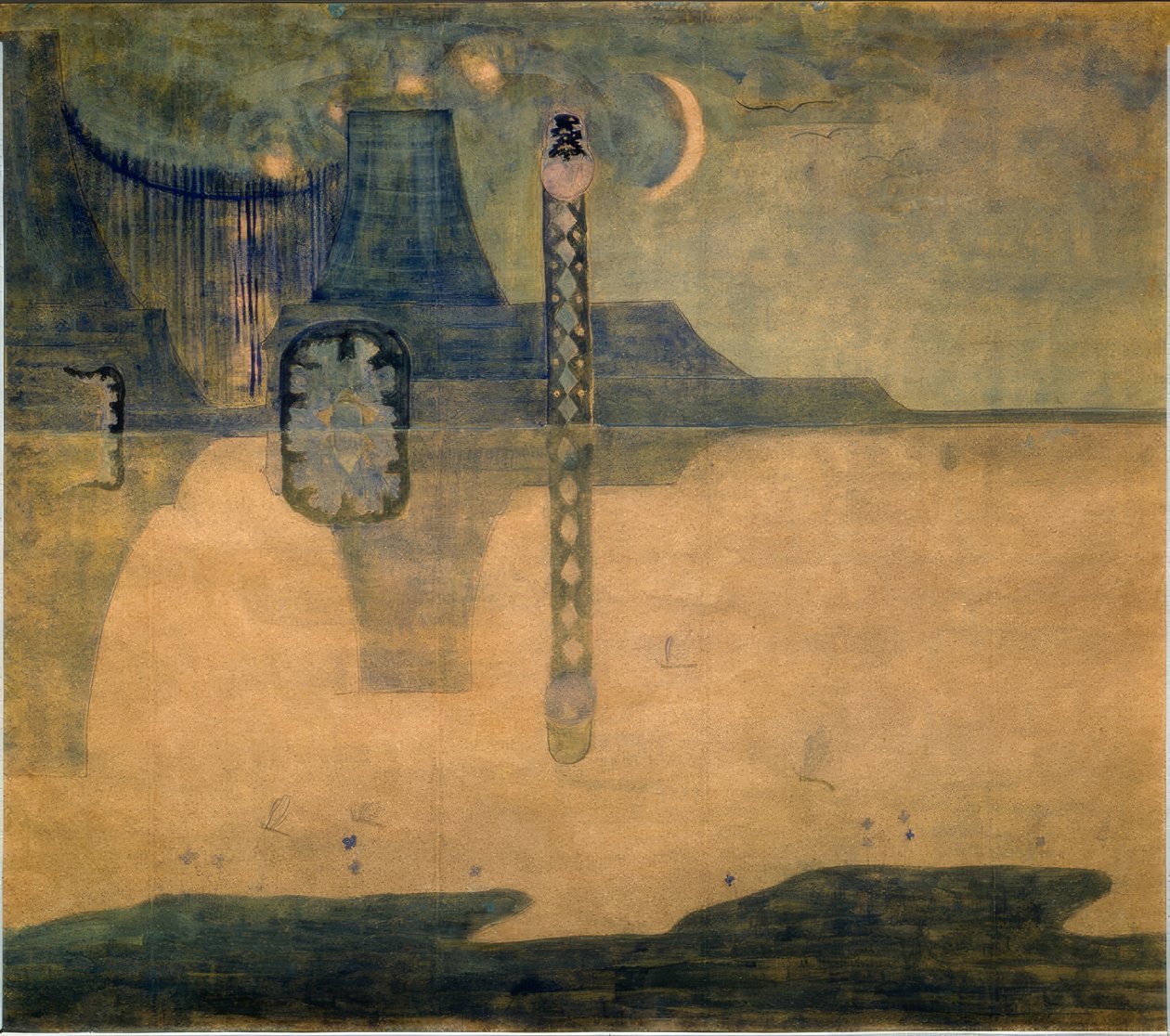 Andante (Sonáta III) od Mikalojus Ciurlionis