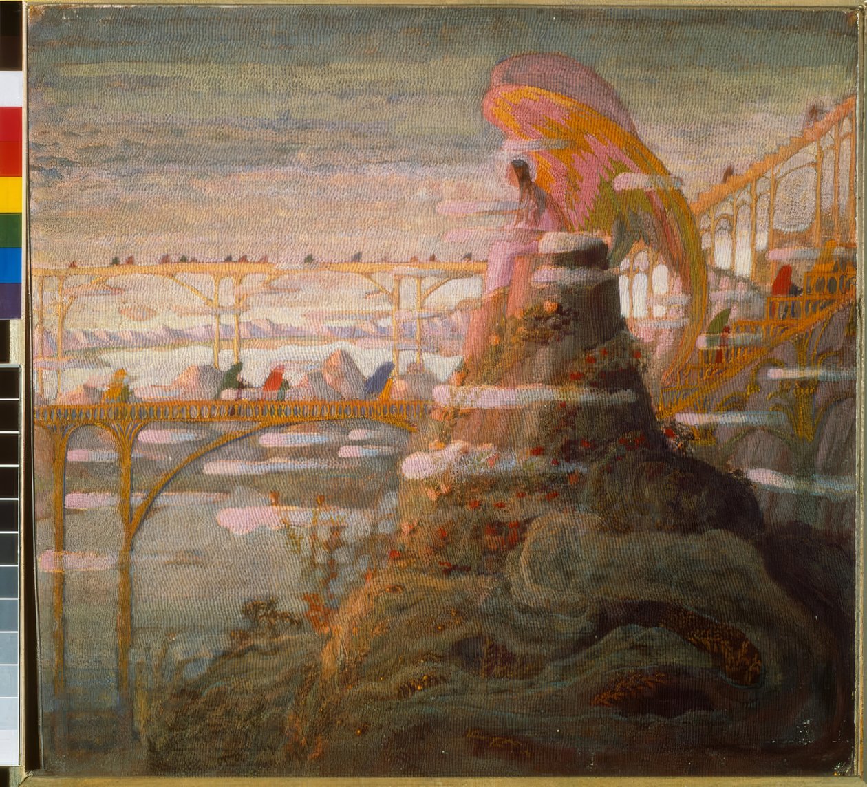 Anděl (Andělské preludium) od Mikalojus Ciurlionis