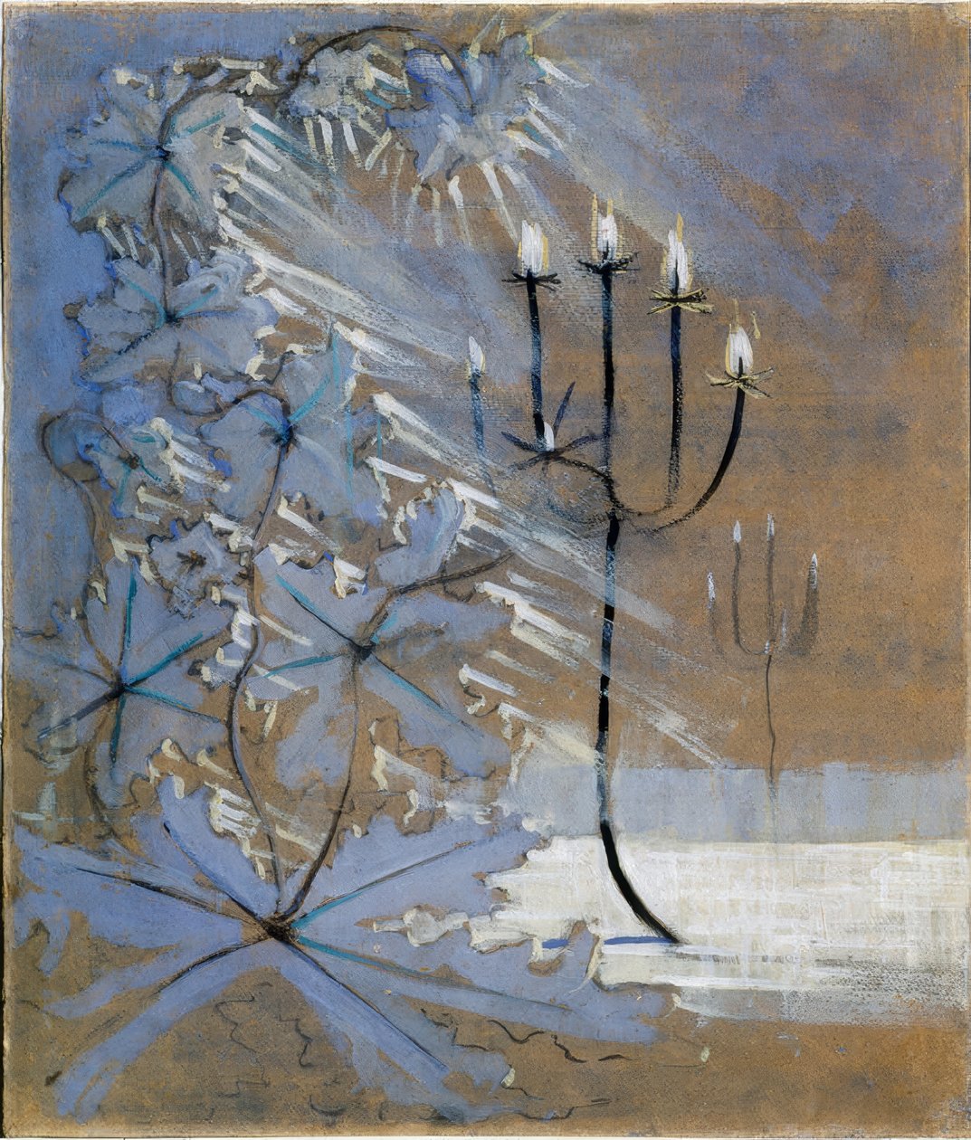 Zima (V) od Mikalojus Konstantinas Čiurlionis