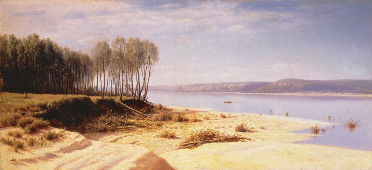 Na Volze, 1880 od Mikhail Konstantinovich Klodt