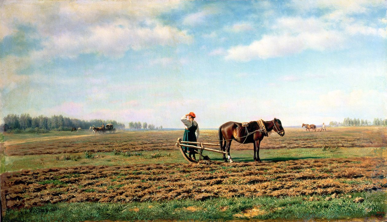 Orat pole, 1871 od Mikhail Konstantinovich Klodt