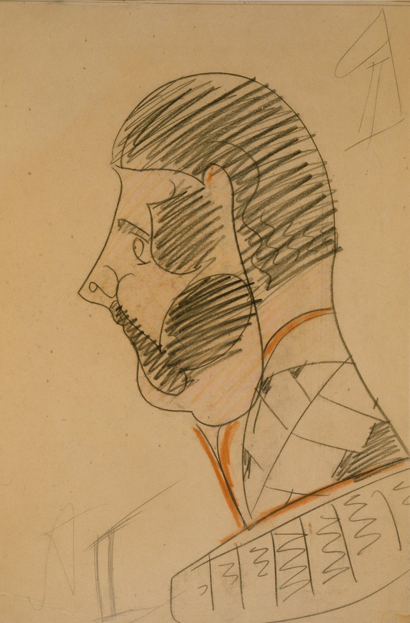 Císař Alexandr II od Mikhail Aleksandrovich Vrubel