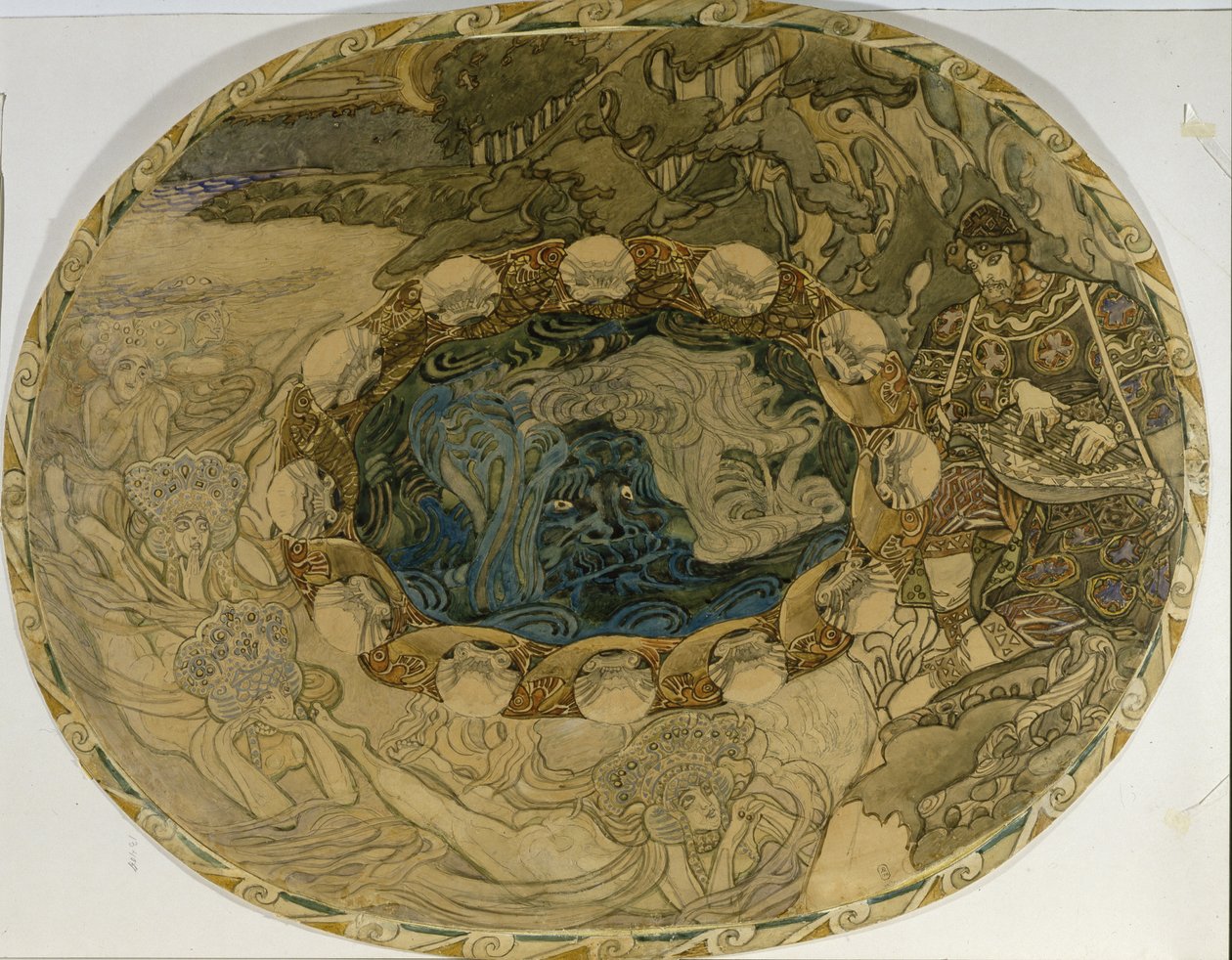 Silnice, 1899-1900 od Mikhail Aleksandrovich Vrubel
