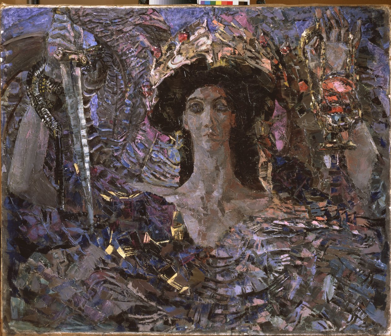 Šestikřídlý Seraphim (Azrael) 1904 od Mikhail Aleksandrovich Vrubel
