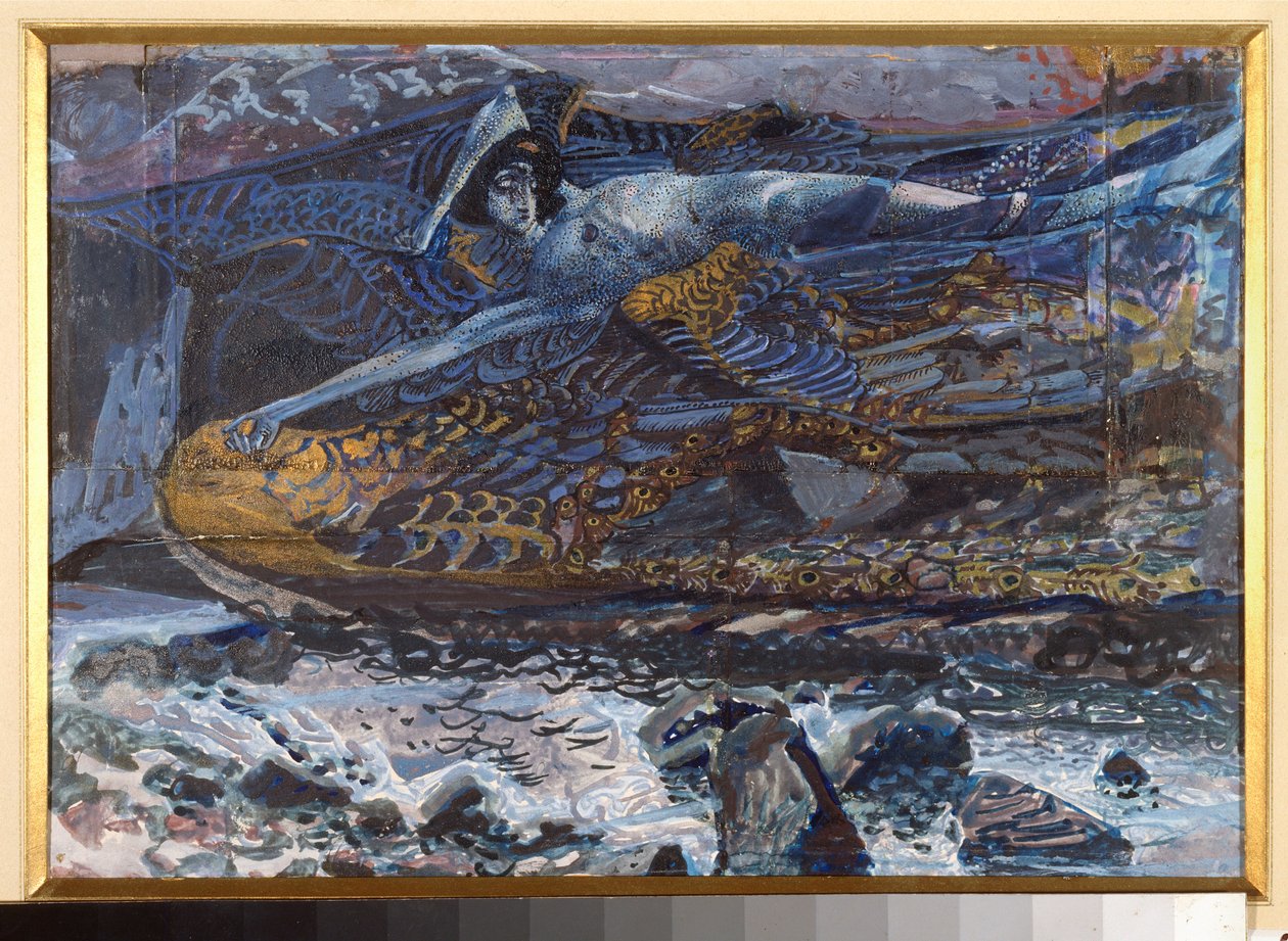 The Demon Downcast od Mikhail Aleksandrovich Vrubel