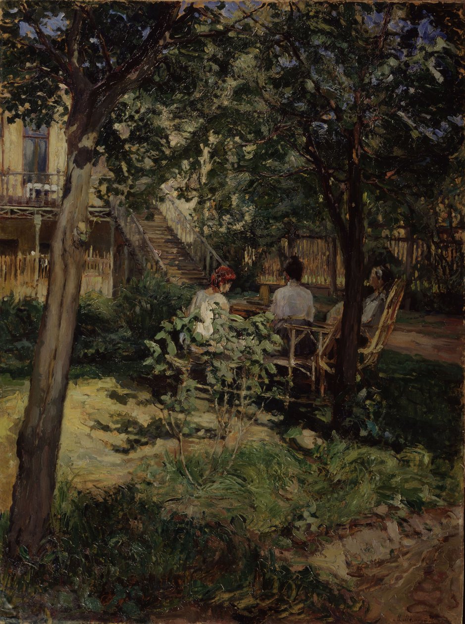 V zahradě, 1910 od Mikhail Anatolyevich Mamontov