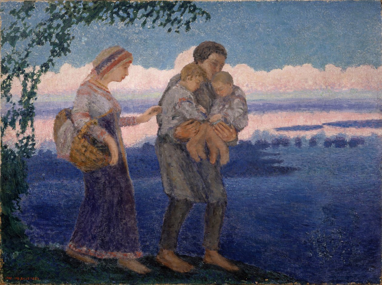 Večerní návrat domů, 1906 od Mikhail Nikolayevich Yakovlev