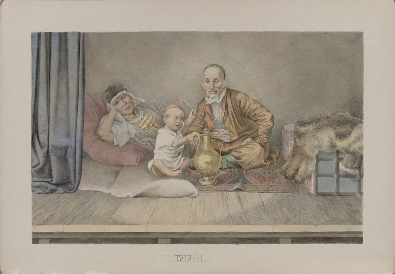 Tataři, 1862. od Mikhail Stepanovich Znamensky