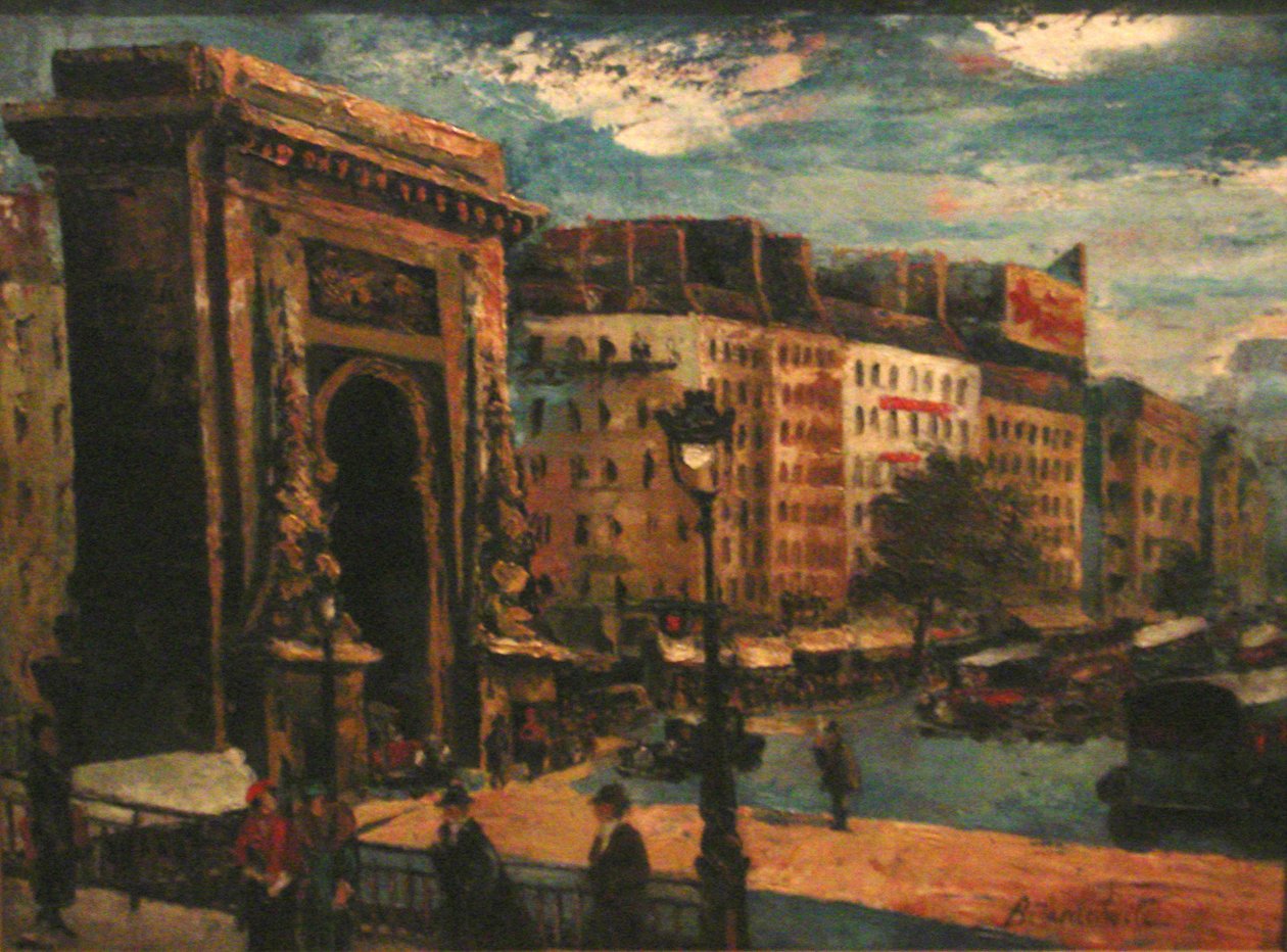 Paris Landscapen, Porte Saint-Denisn: n od Mikheil Bilanishvili