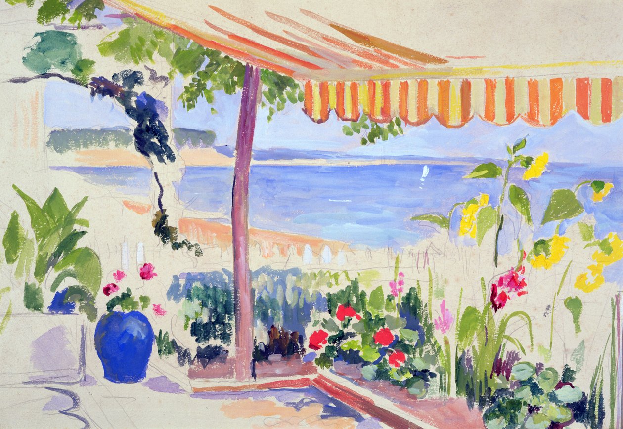 Pohled na pánev Arcachon od Mildred Bendall
