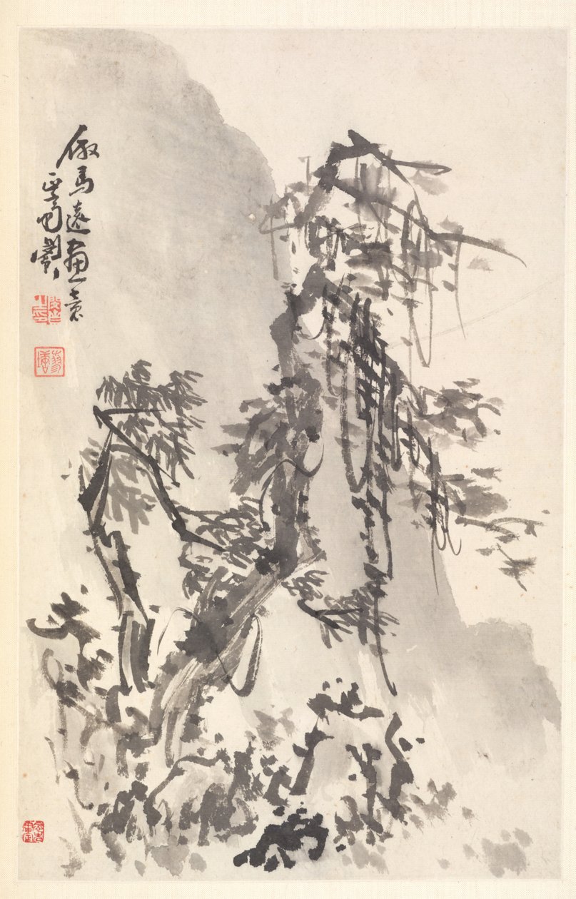 Krajina ve způsobu Ma Yuan od Min Zhen