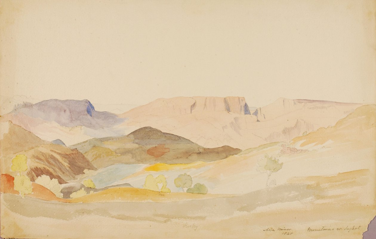 Malá Asie, 1845. od Miner Kilbourne Kellogg