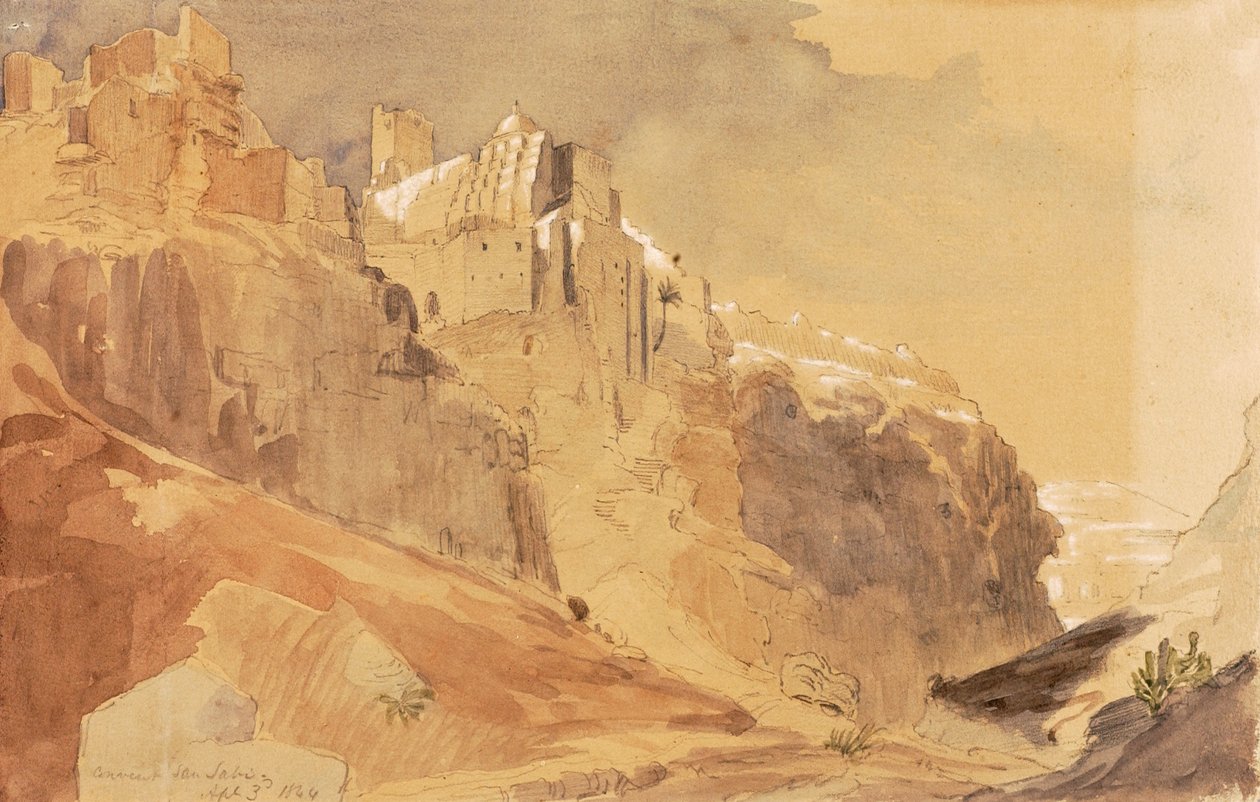 Klášter San Sabi, 1844. od Miner Kilbourne Kellogg