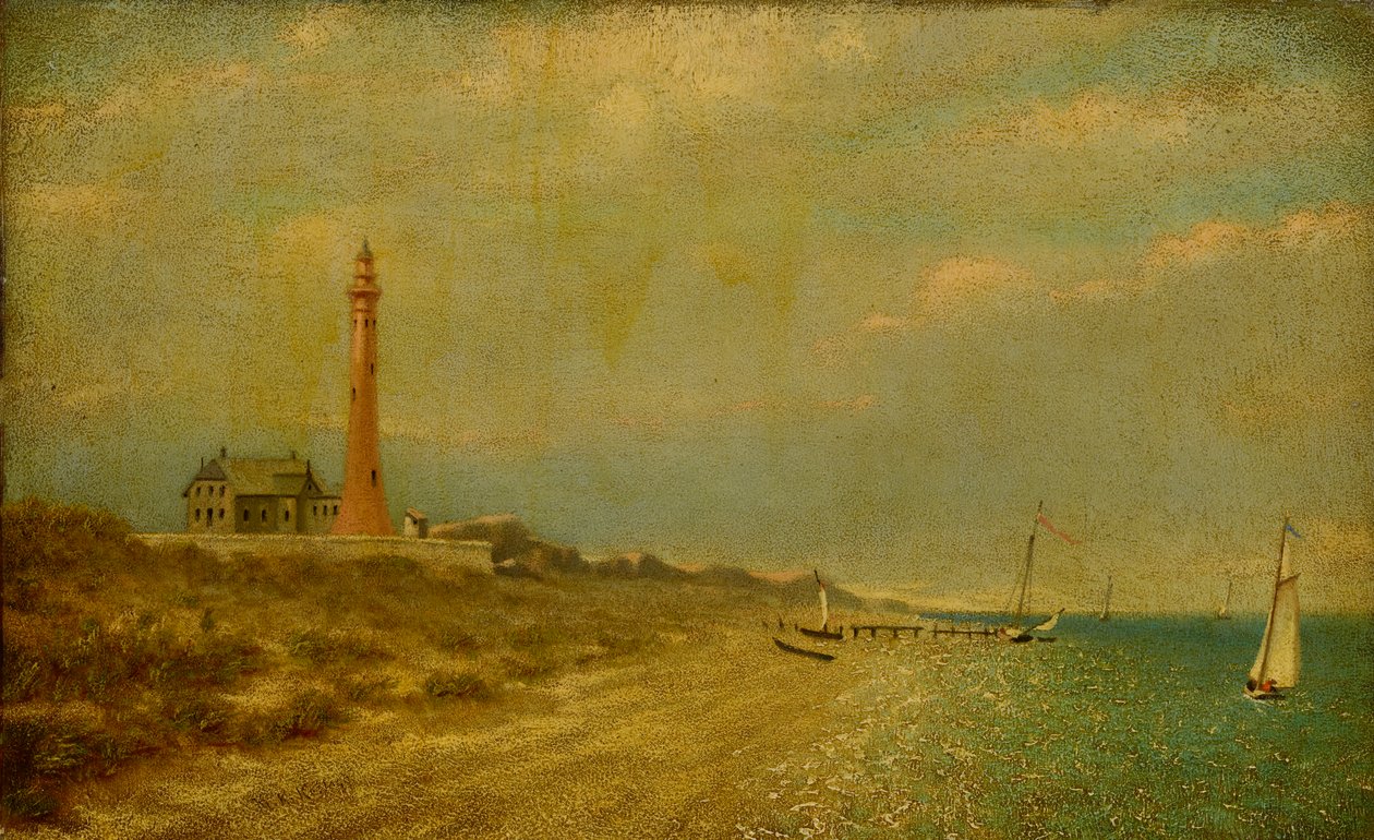 Maják Fire Island. od Miner Kilbourne Kellogg