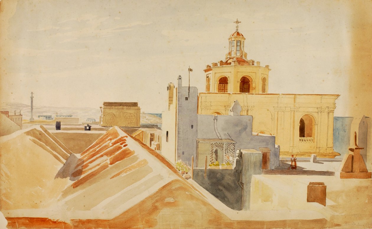 Malta, 1844. od Miner Kilbourne Kellogg