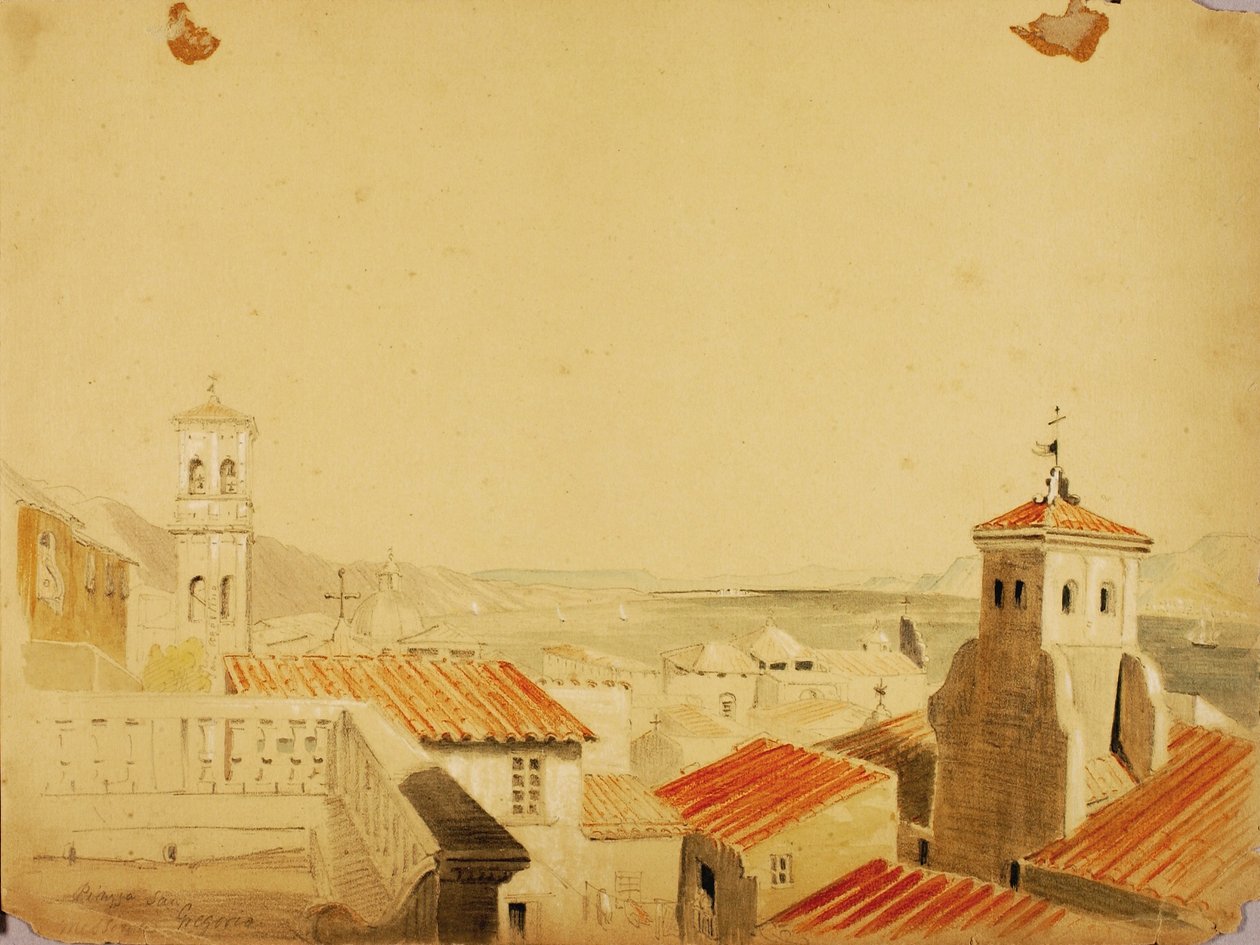 Piazza San Gregorio od Miner Kilbourne Kellogg