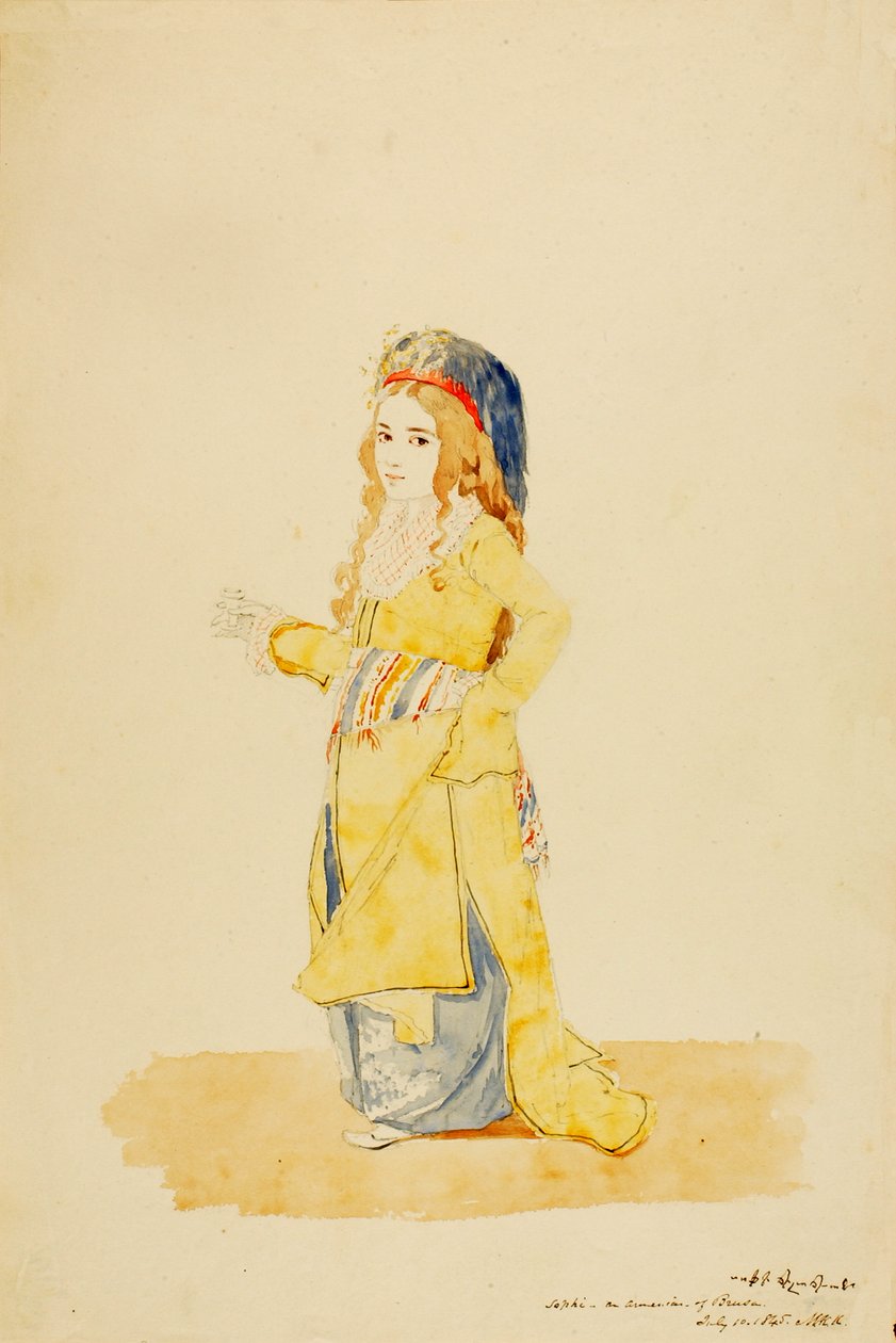 Sophi, Arménka z Brusy, 1845. od Miner Kilbourne Kellogg