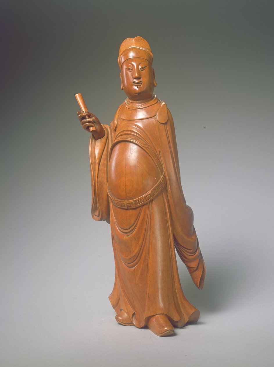 Postava Wen Chang (zimostráz) od Ming Dynasty Chinese School