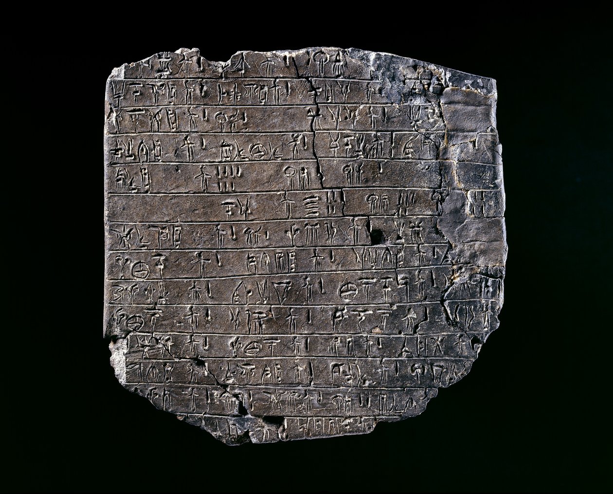Tabulka (pálená hlína) od Minoan