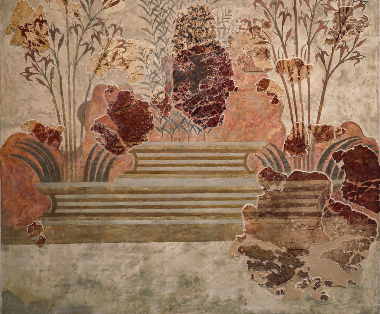 Panel "Liliy Frescoes" od Minoan