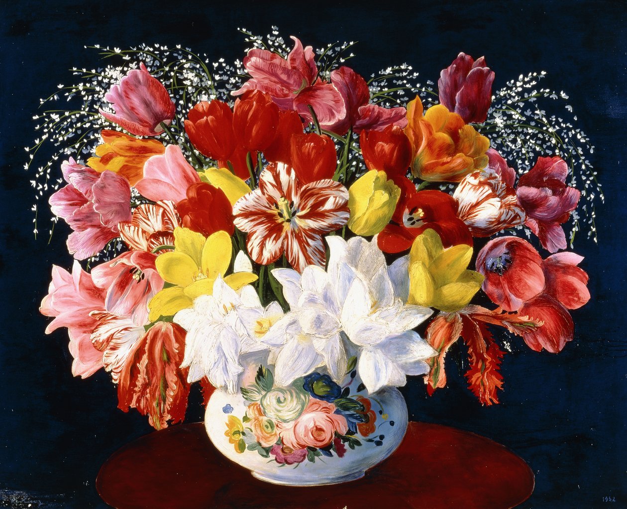Velká kytice tulipánů od Moise Kisling