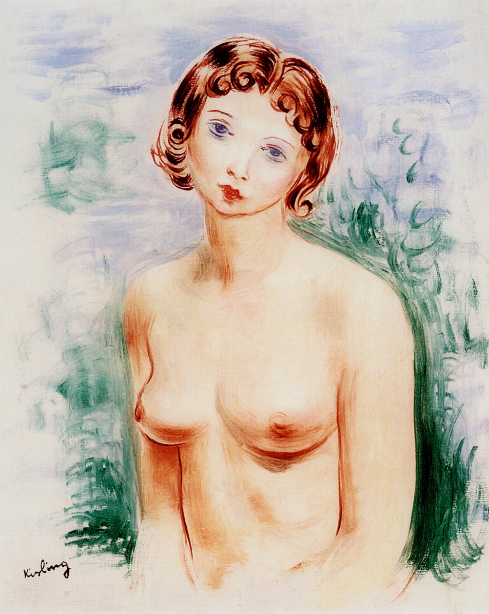 Ženský akt, 20. století od Moise Kisling