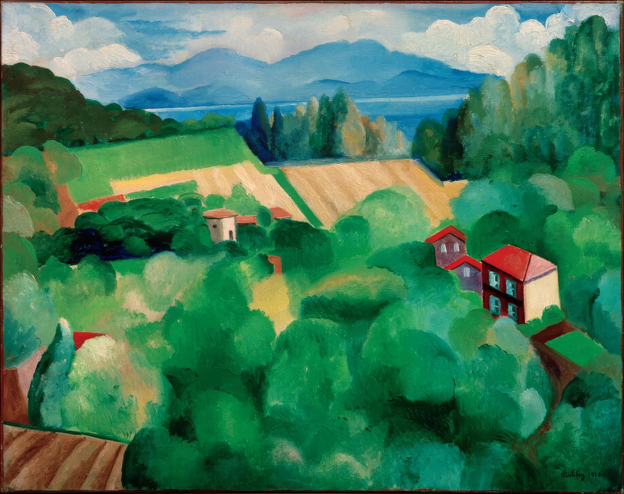 "Krajina St. Tropez od Moise Kisling