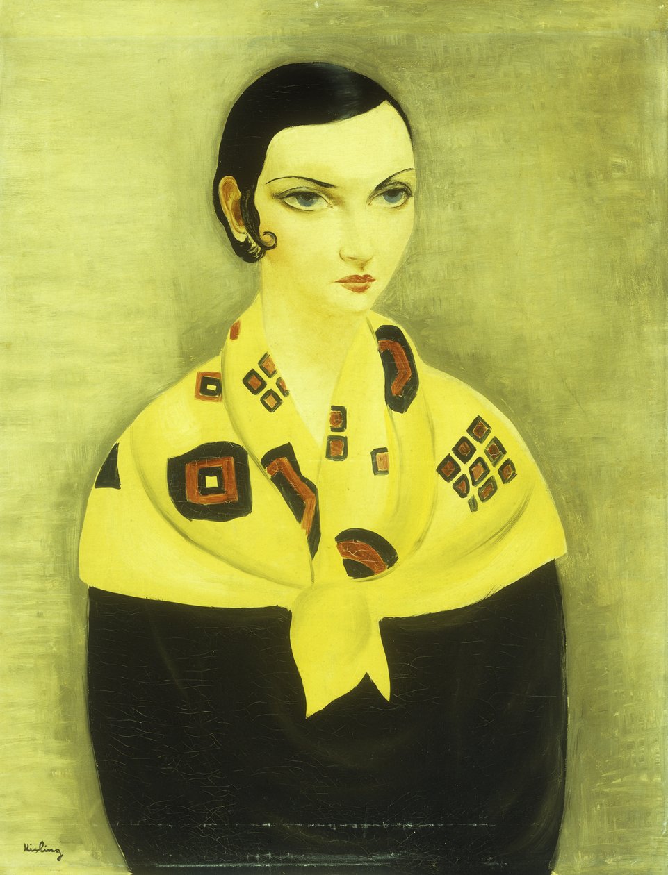 Portrét ženy od Moise Kisling