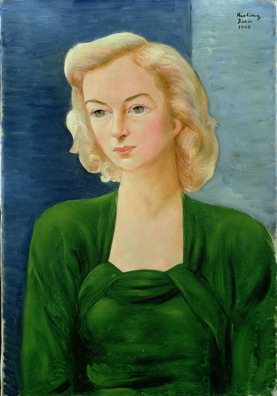 Portrét paní Martinové od Moise Kisling