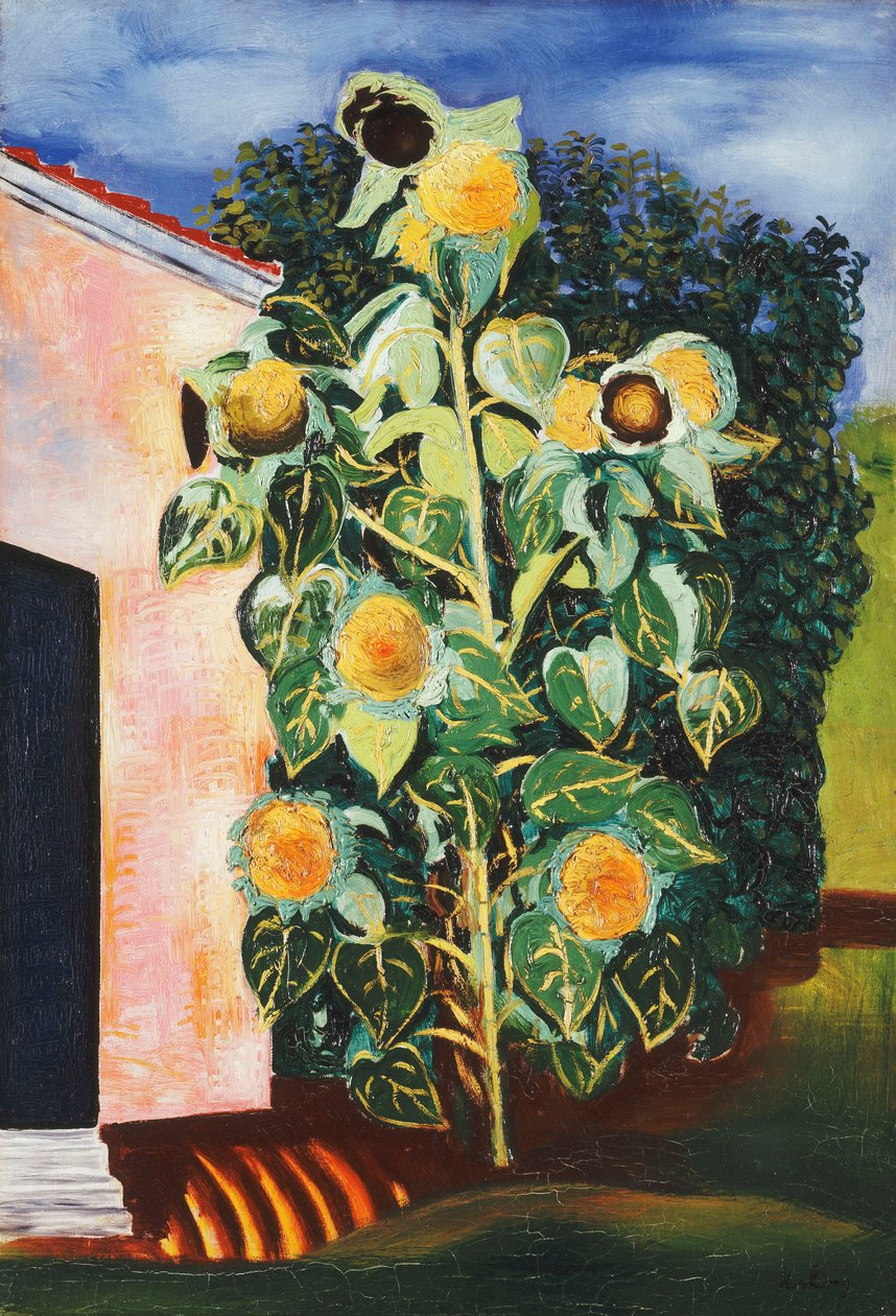 Slunečnice; Les Tournesols od Moise Kisling