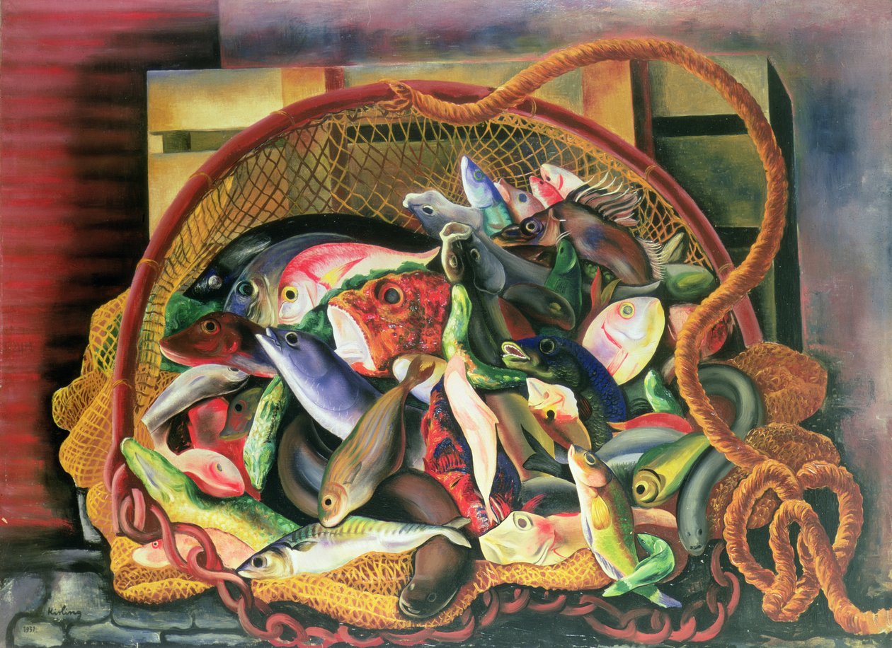 Ryba (obraz) od Moise Kisling