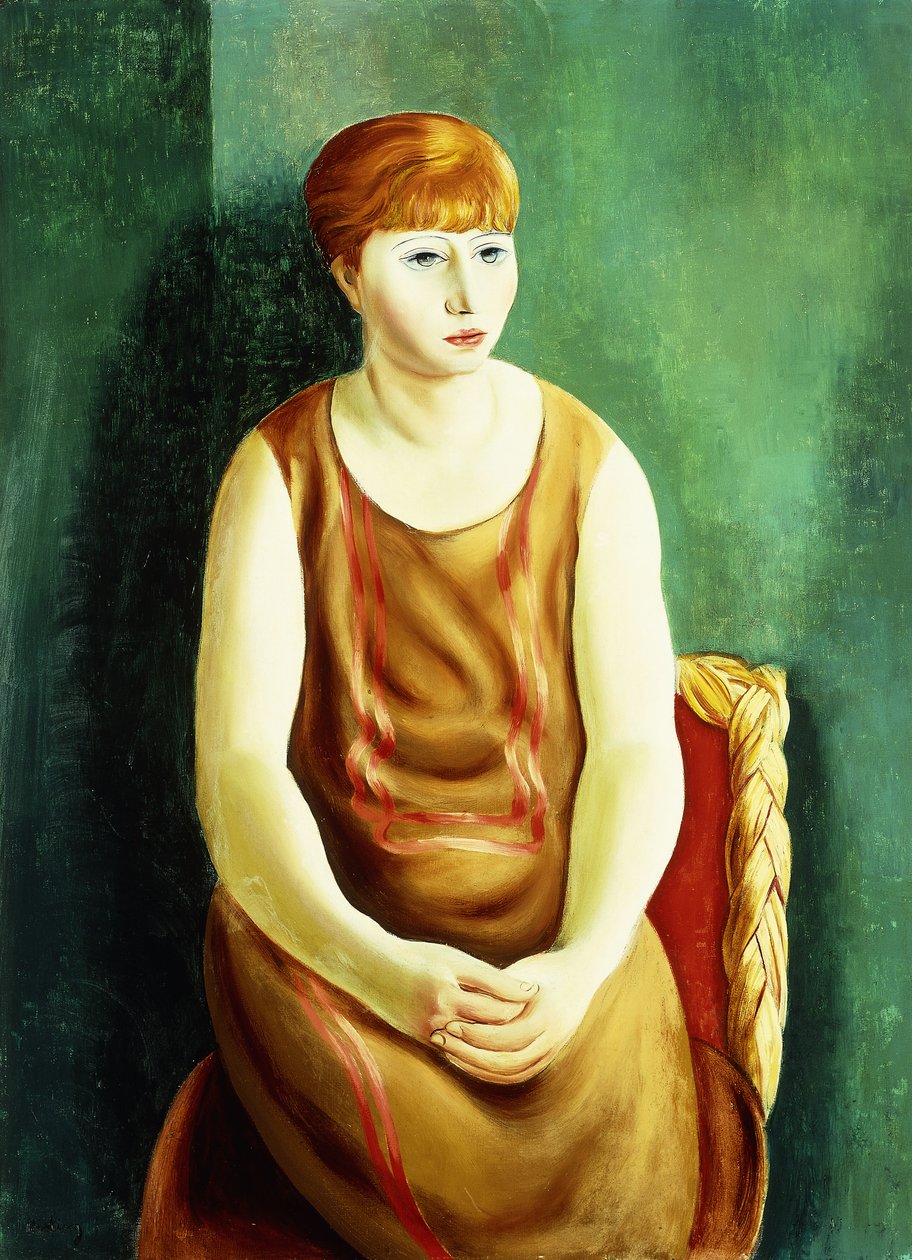 Sedící žena; Femme Assise od Moise Kisling