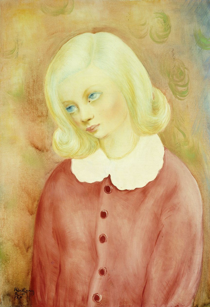 Mladá polská dívka od Moise Kisling