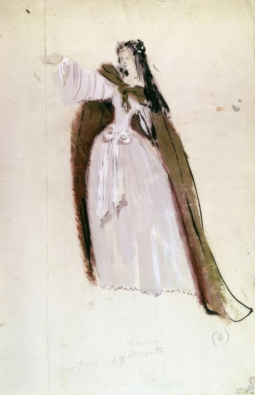 Figurka Elvira od Molière