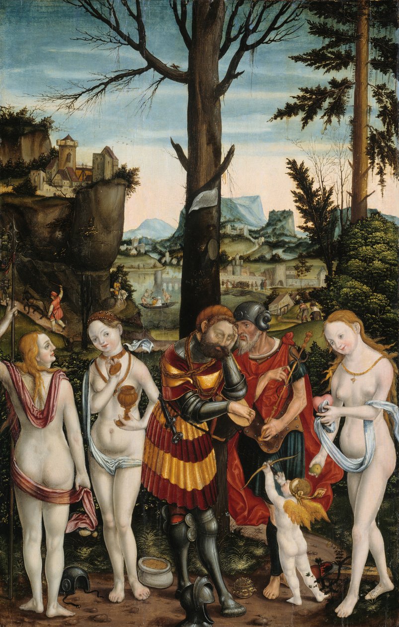 Sen o Paříži, 1536. od Monogrammist PG