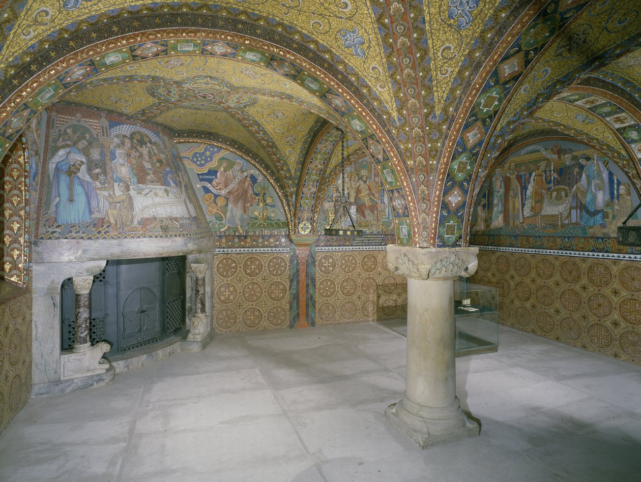 Elisabethkemenate, kolem 1902-03 od Moritz Ludwig von Schwind