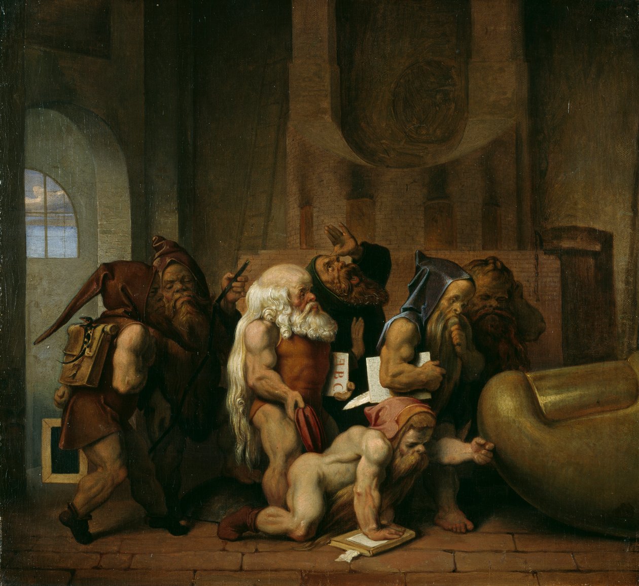 Gnómové v Bavorsku od Moritz Ludwig von Schwind