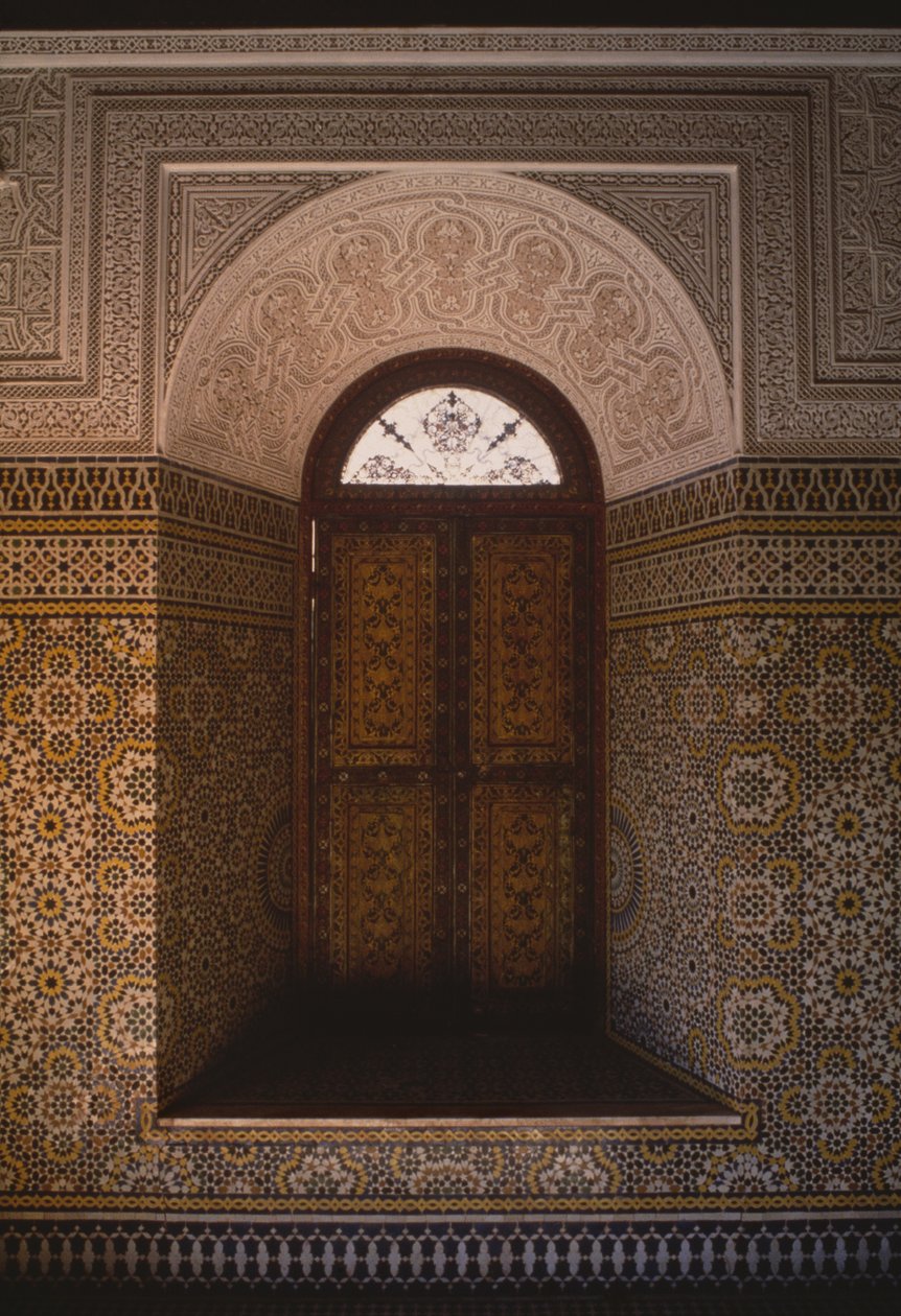 Kasba Thamiel glaoui, okno (keramika) od Moroccan School