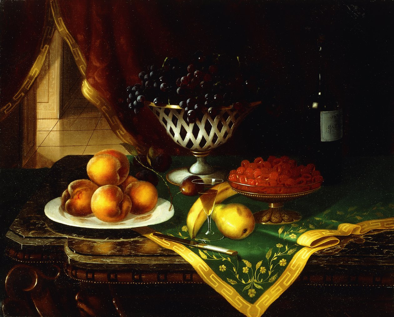 Dezertní stůl, 1873 od Morston Constantine Ream