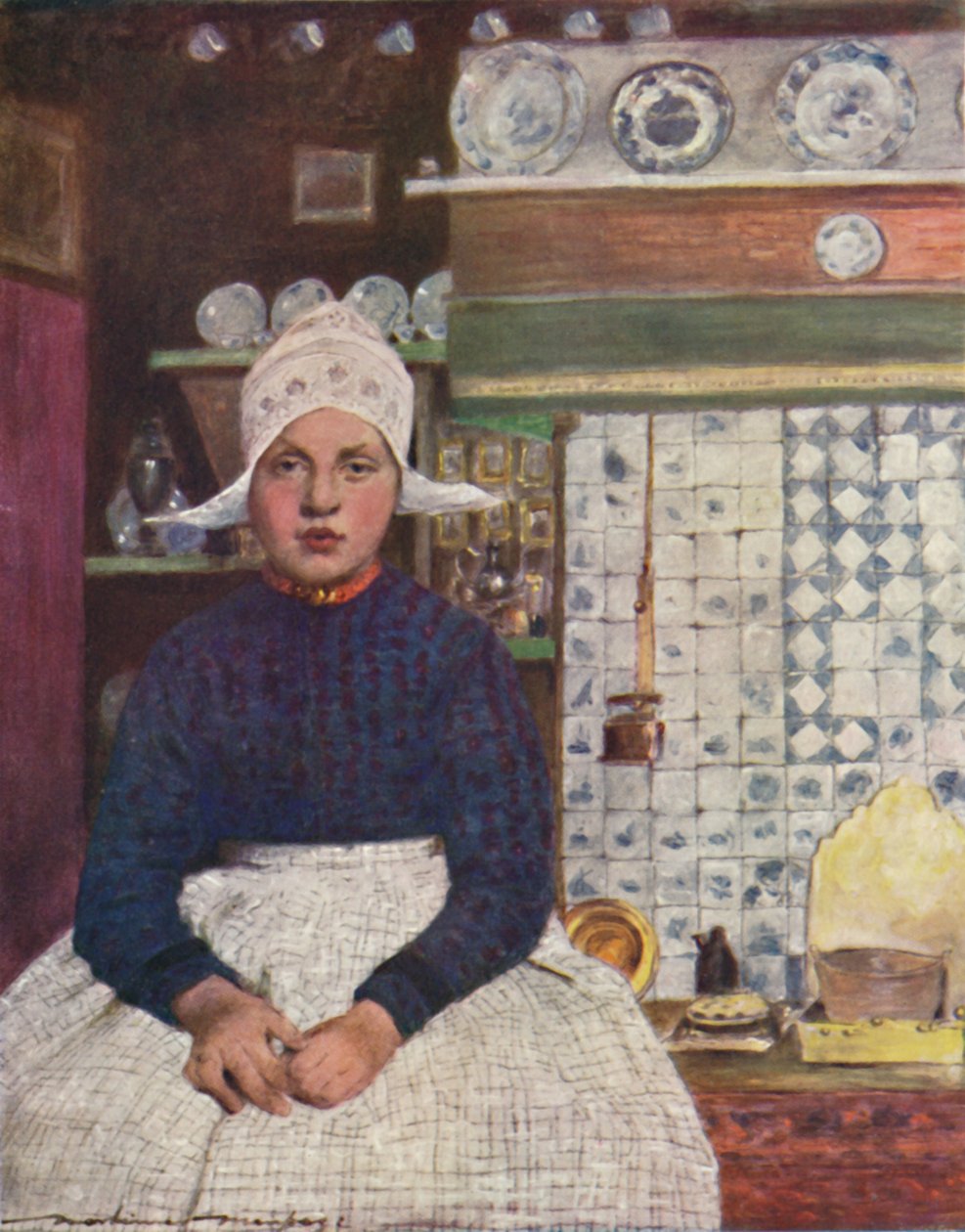 "Ve Volendamu", 1903 od Mortimer L Menpes