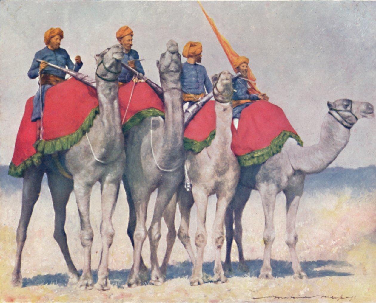 „Velbloud z Alwaru“, 1903 od Mortimer L Menpes