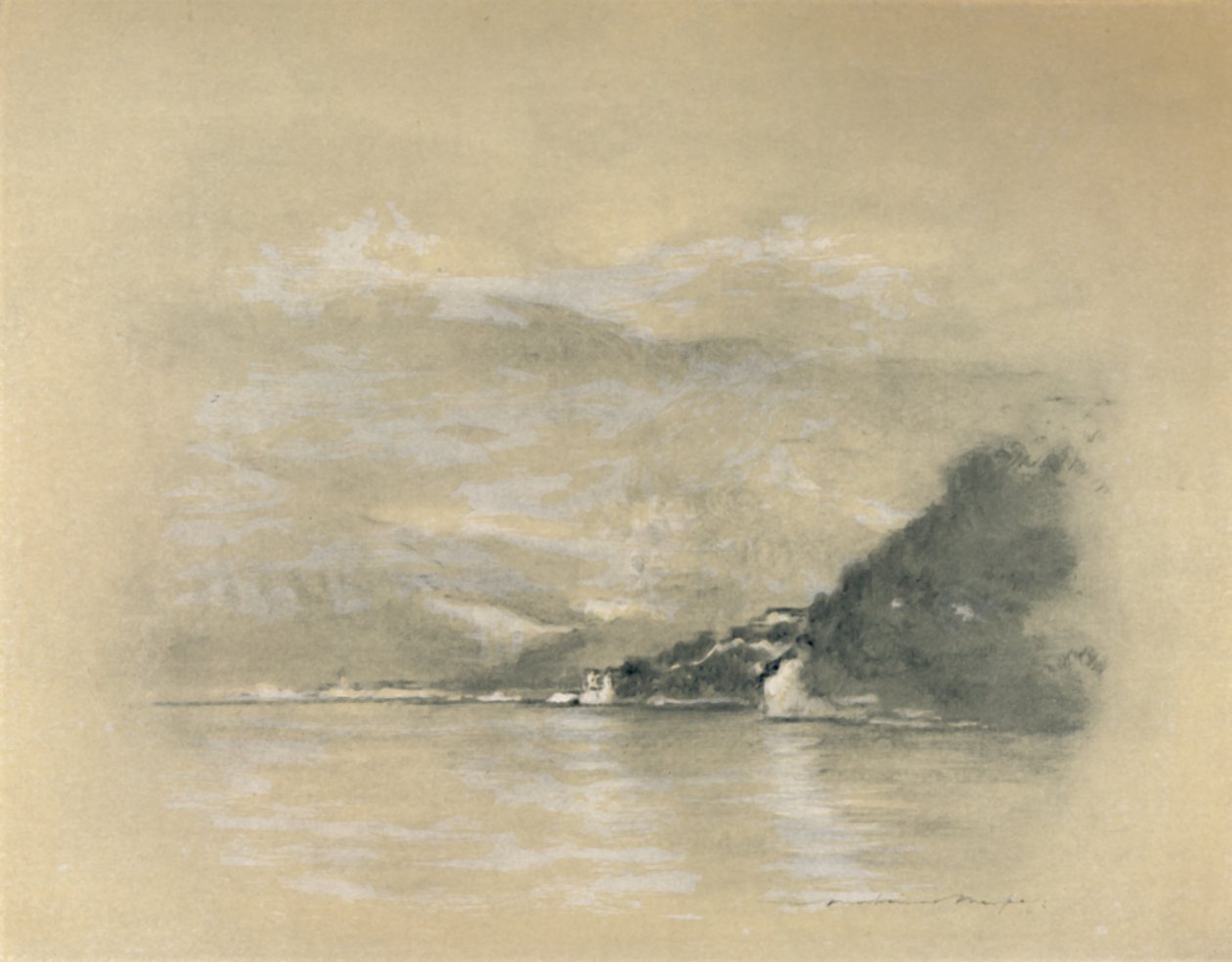 Lucernské jezero, 1903 od Mortimer L Menpes