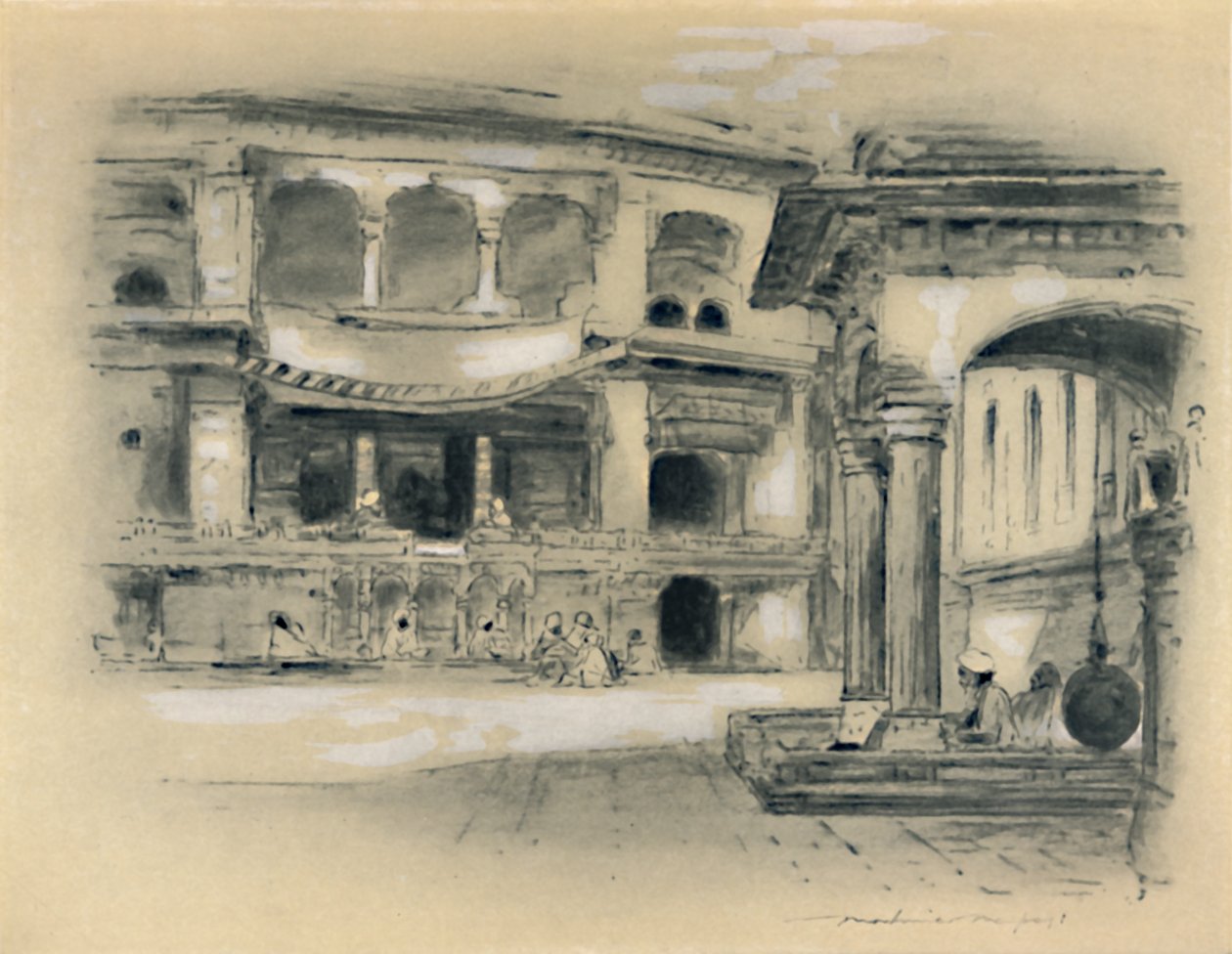 „Město Amritsar“, 1903 od Mortimer L Menpes