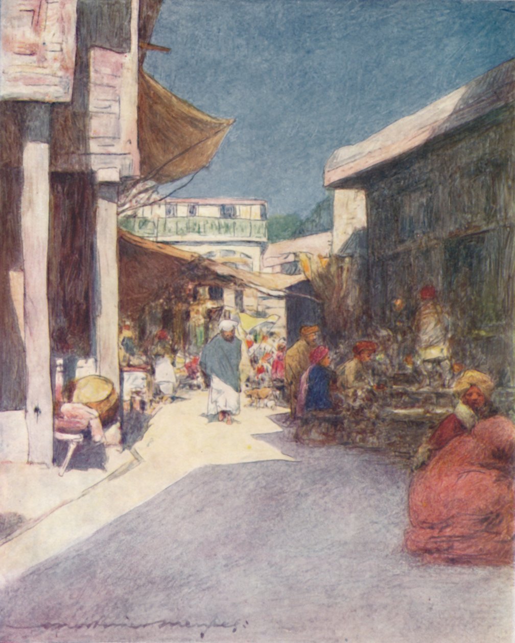Úzká ulice, 1905 od Mortimer Ludington Menpes