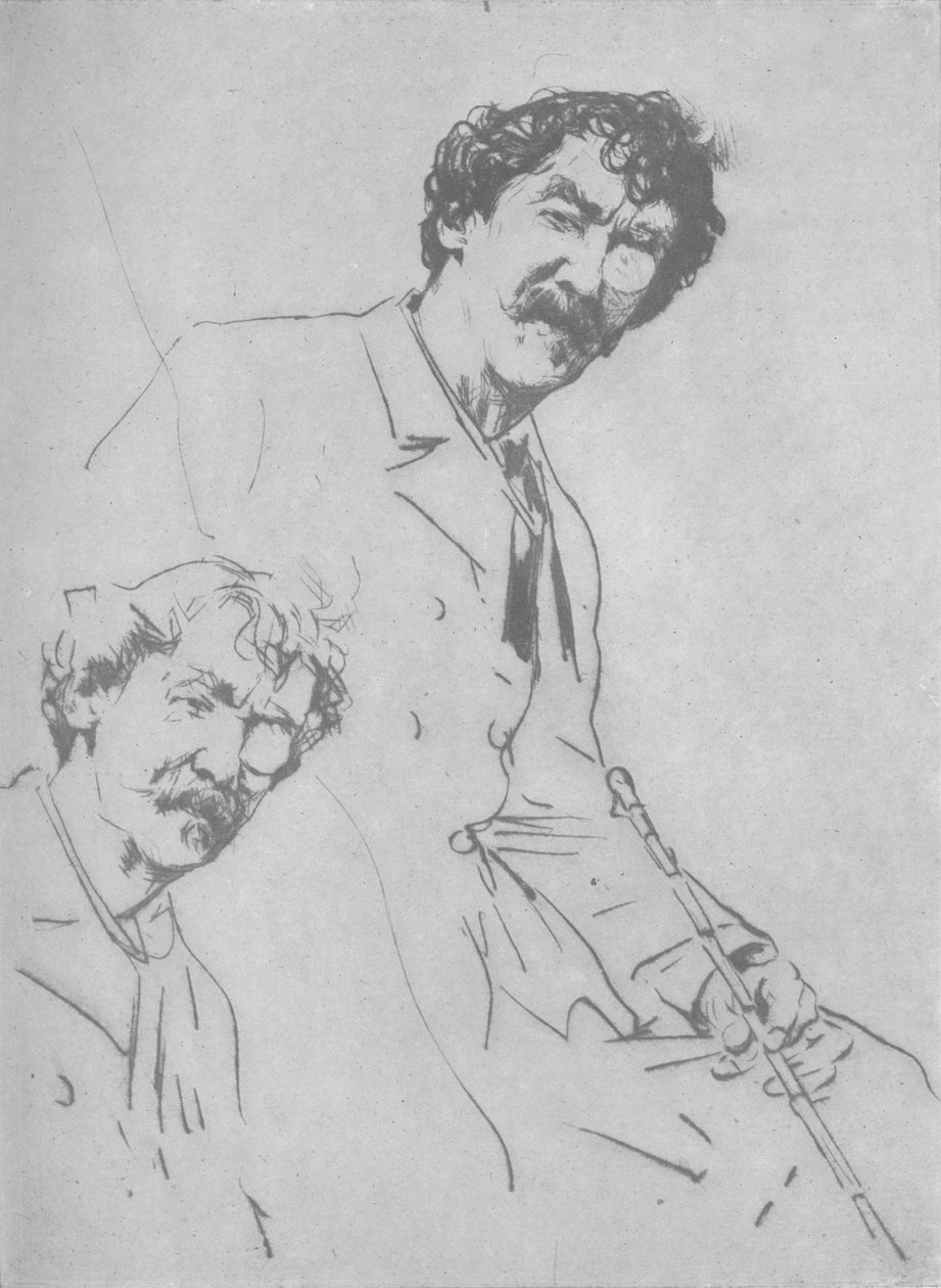 Portrétní studie, c1880, 1904 od Mortimer Ludington Menpes