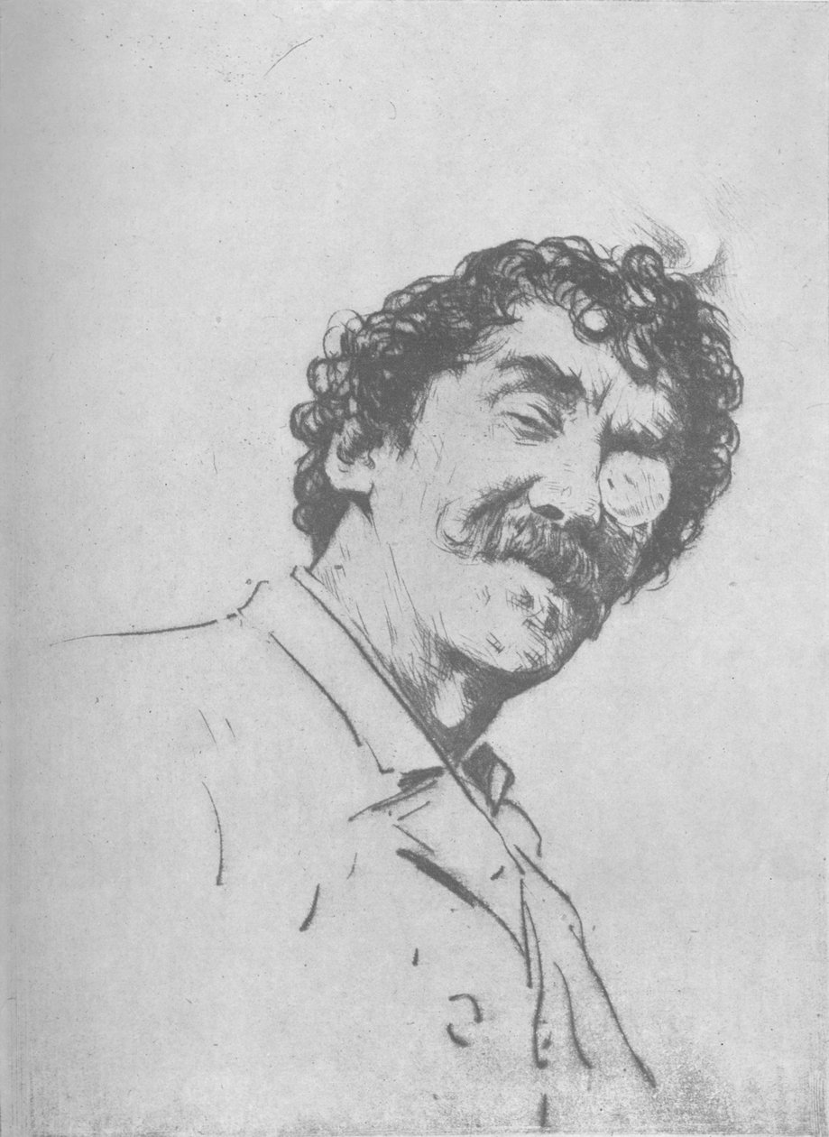 Portrétní studie, c1880, 1904 od Mortimer Ludington Menpes