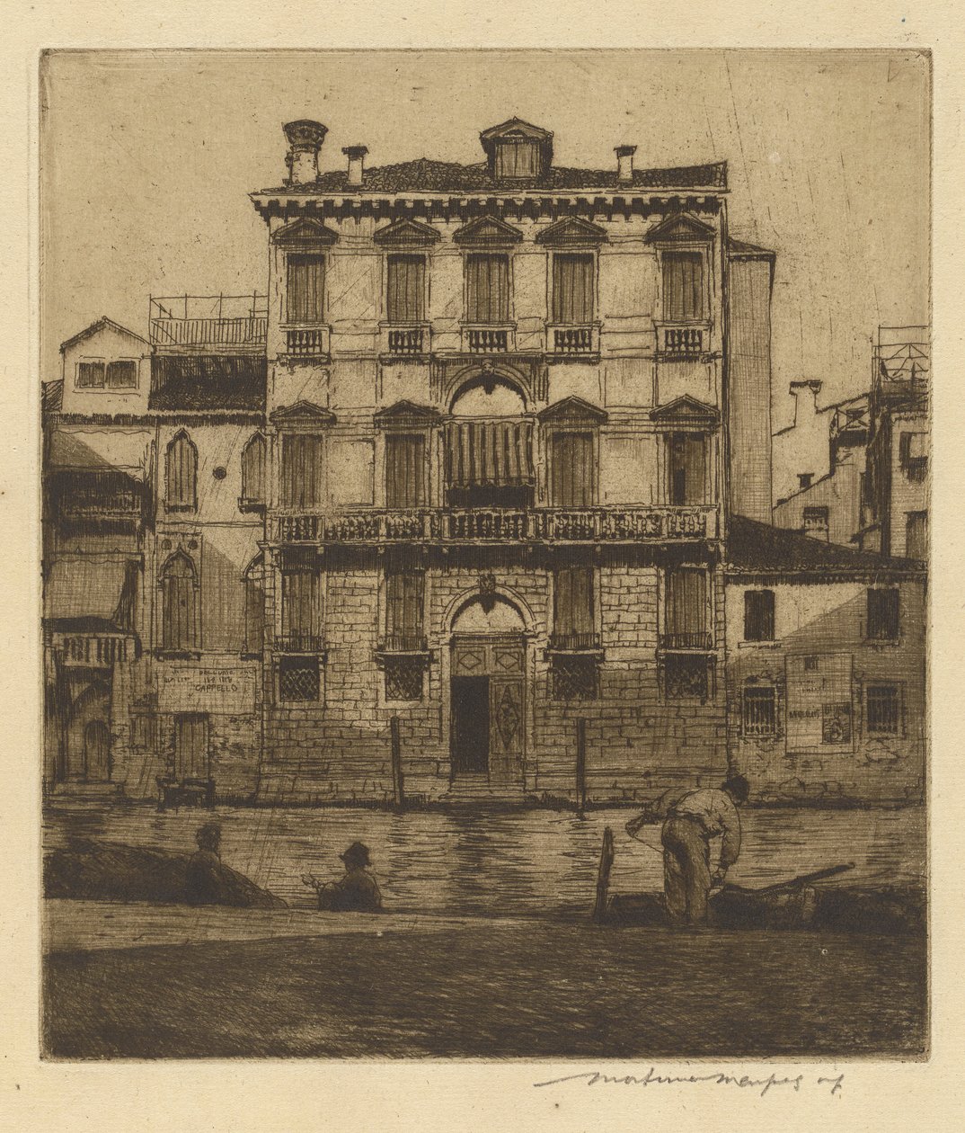 V paláci od Mortimer Menpes