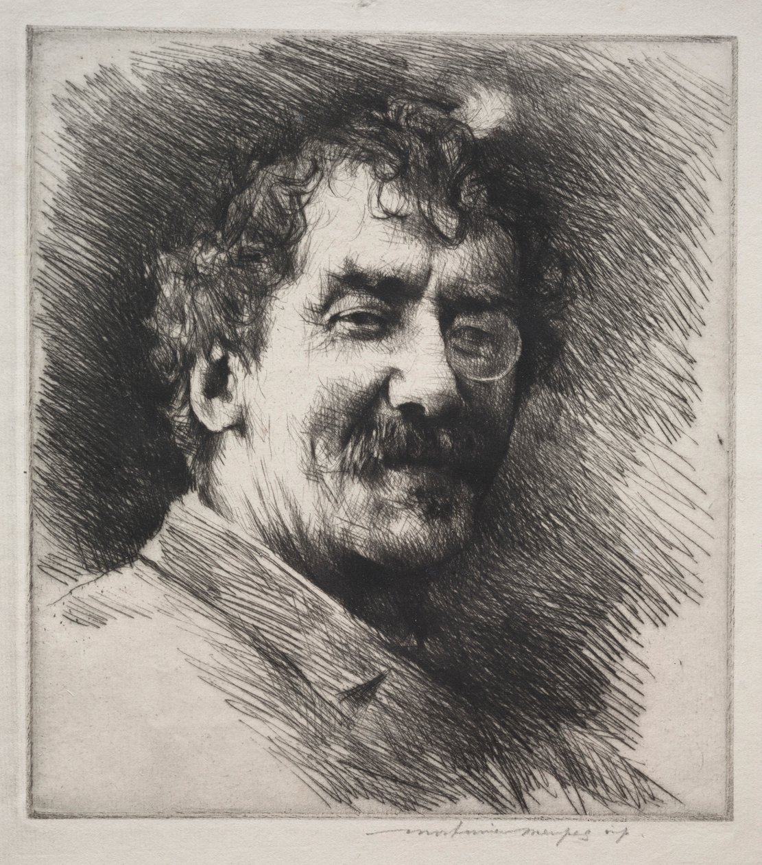 James MacNeill Whistler. od Mortimer Menpes