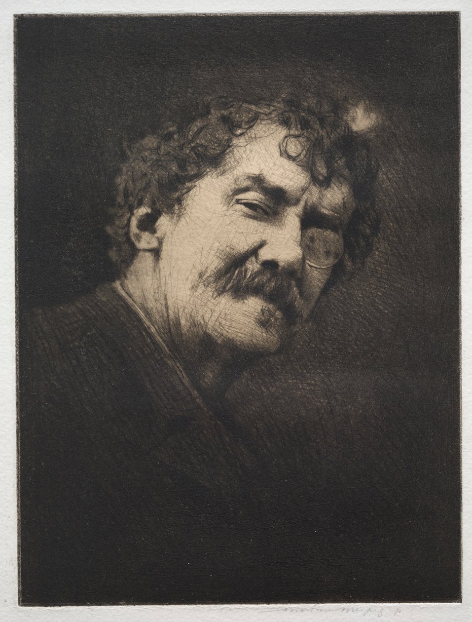 James MacNeill Whistler. od Mortimer Menpes