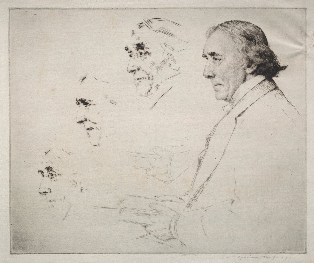 Sir Henry Irving od Mortimer Menpes